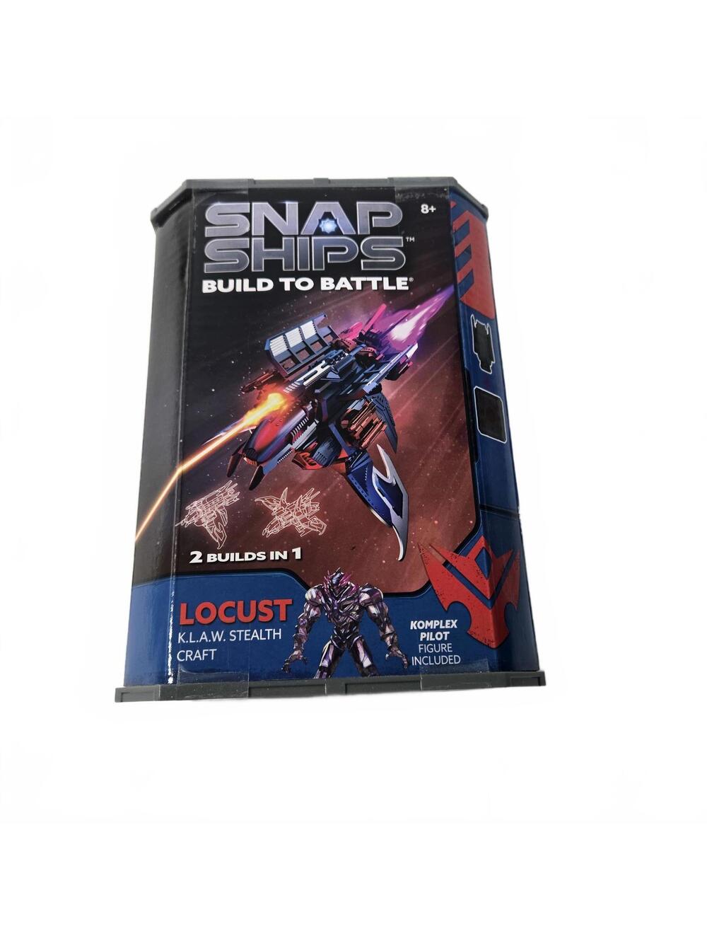 Snap Ships: Build to Battle — Locust K.L.A.W. Stealth Craft (PlayMonster) / New